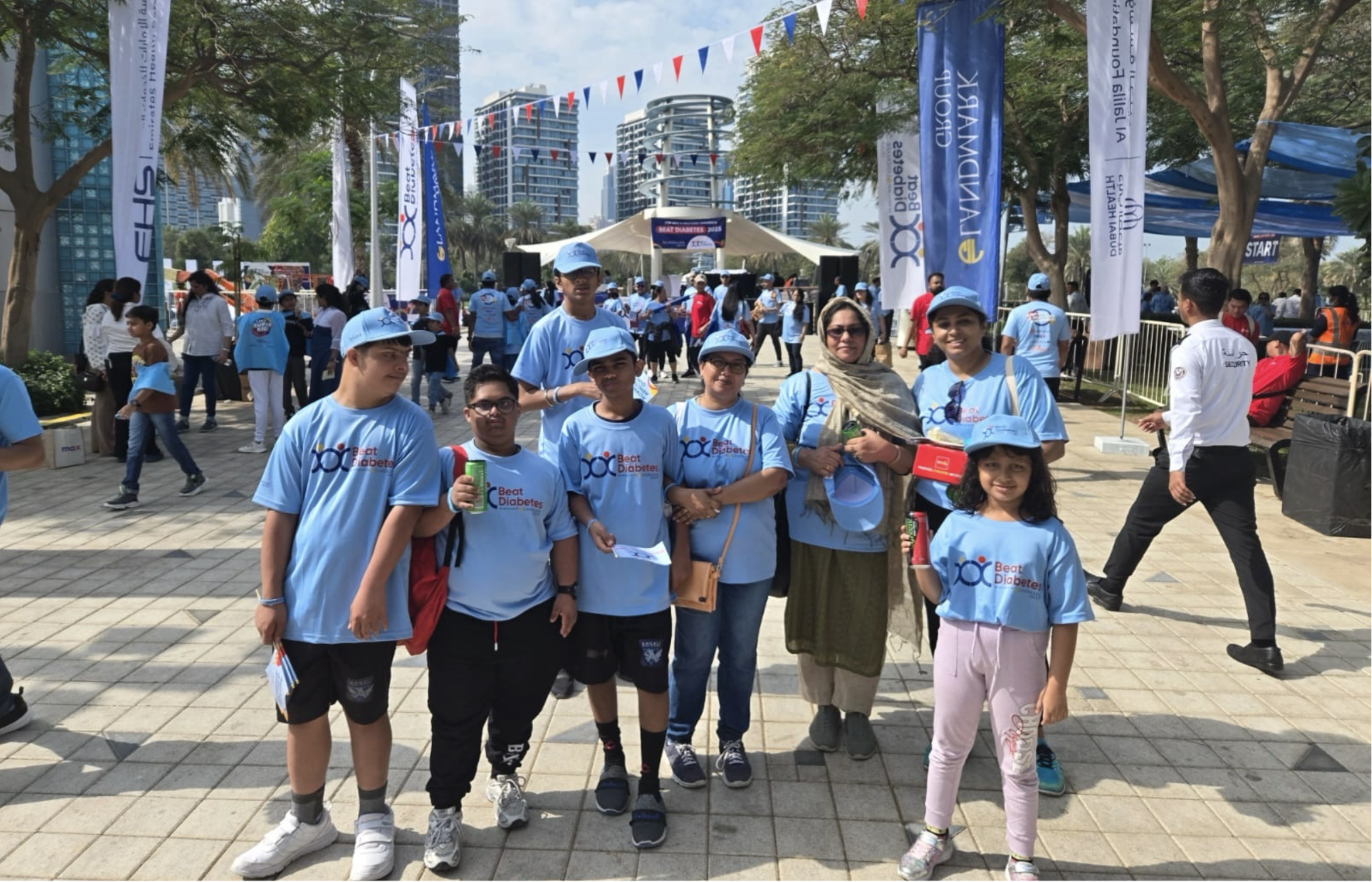 At a Special Kids Fight for Diabetes marathon event, a positive step towards inclusion for special kids